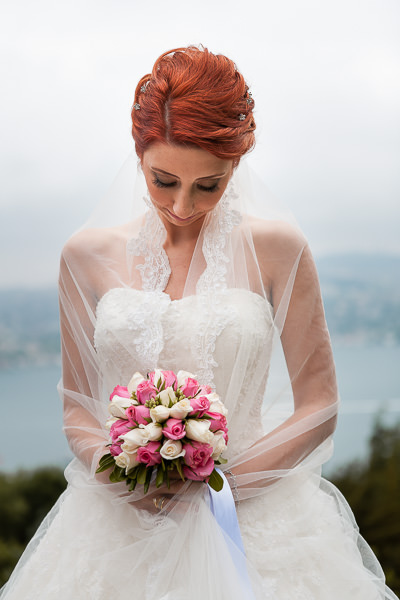 red haired bride