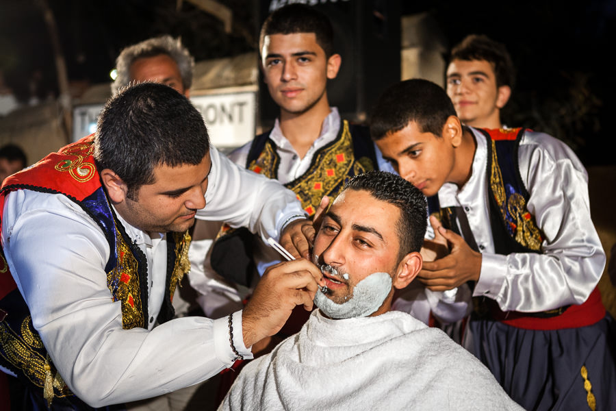 groom shave in cyprus