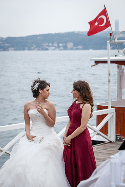 wedding by the bosphorus