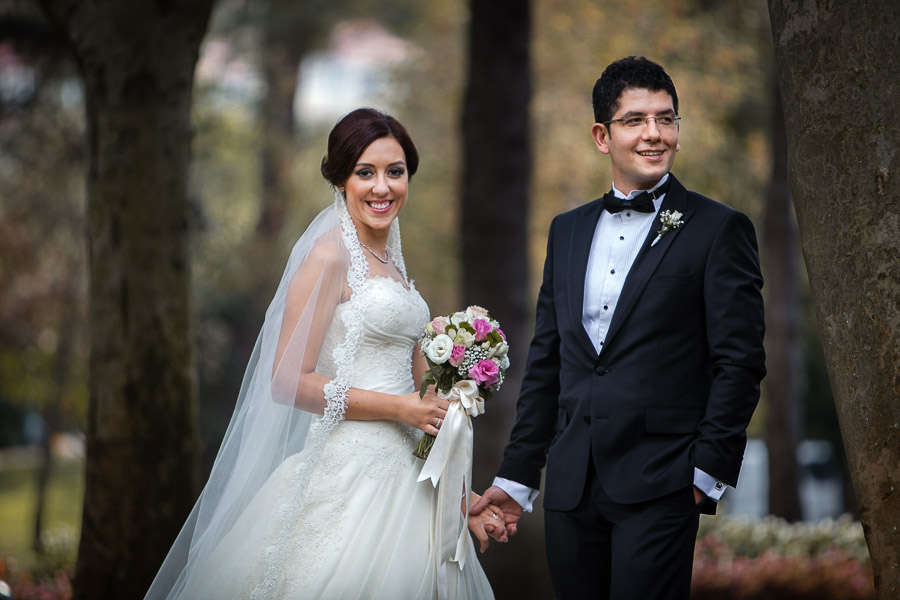 bride groom portrait