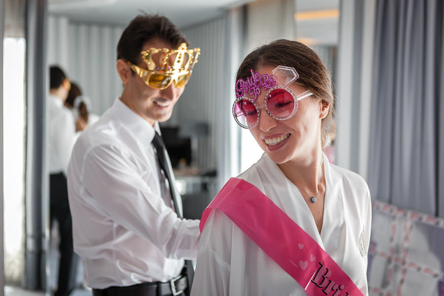 Wedding preparations at Wyndham grand Kalamış