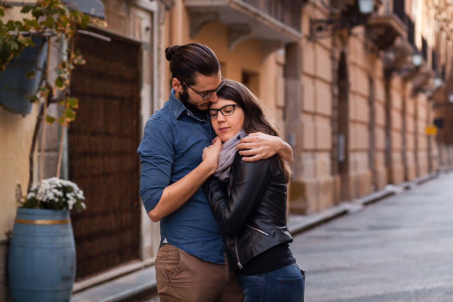 sicily couple portrait