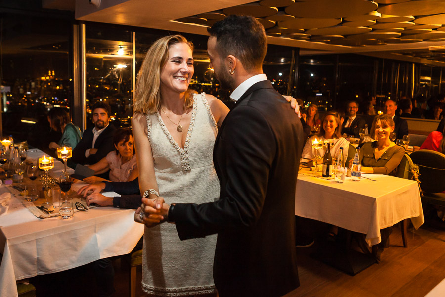 first dance at small wedding