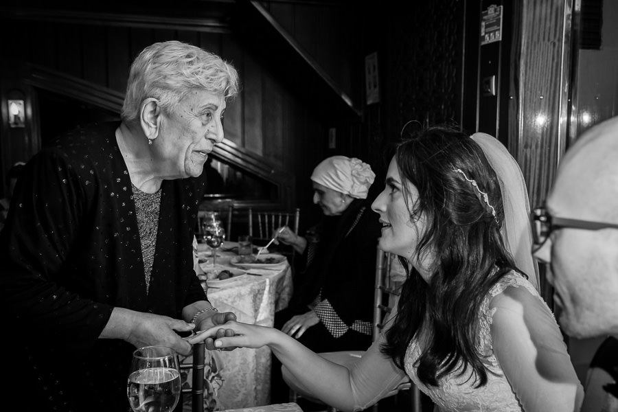 bride and old woman